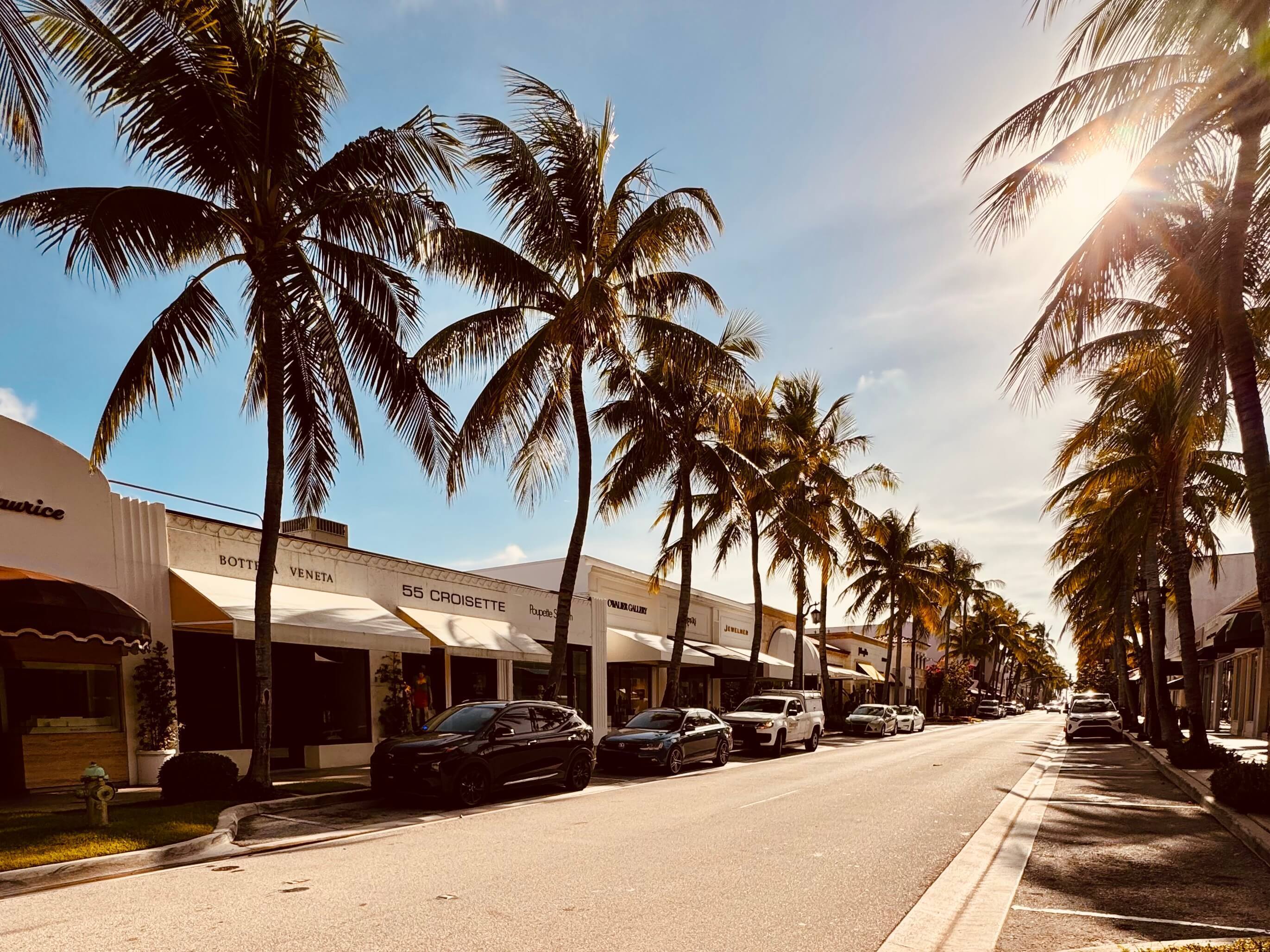 Palm beach downtown